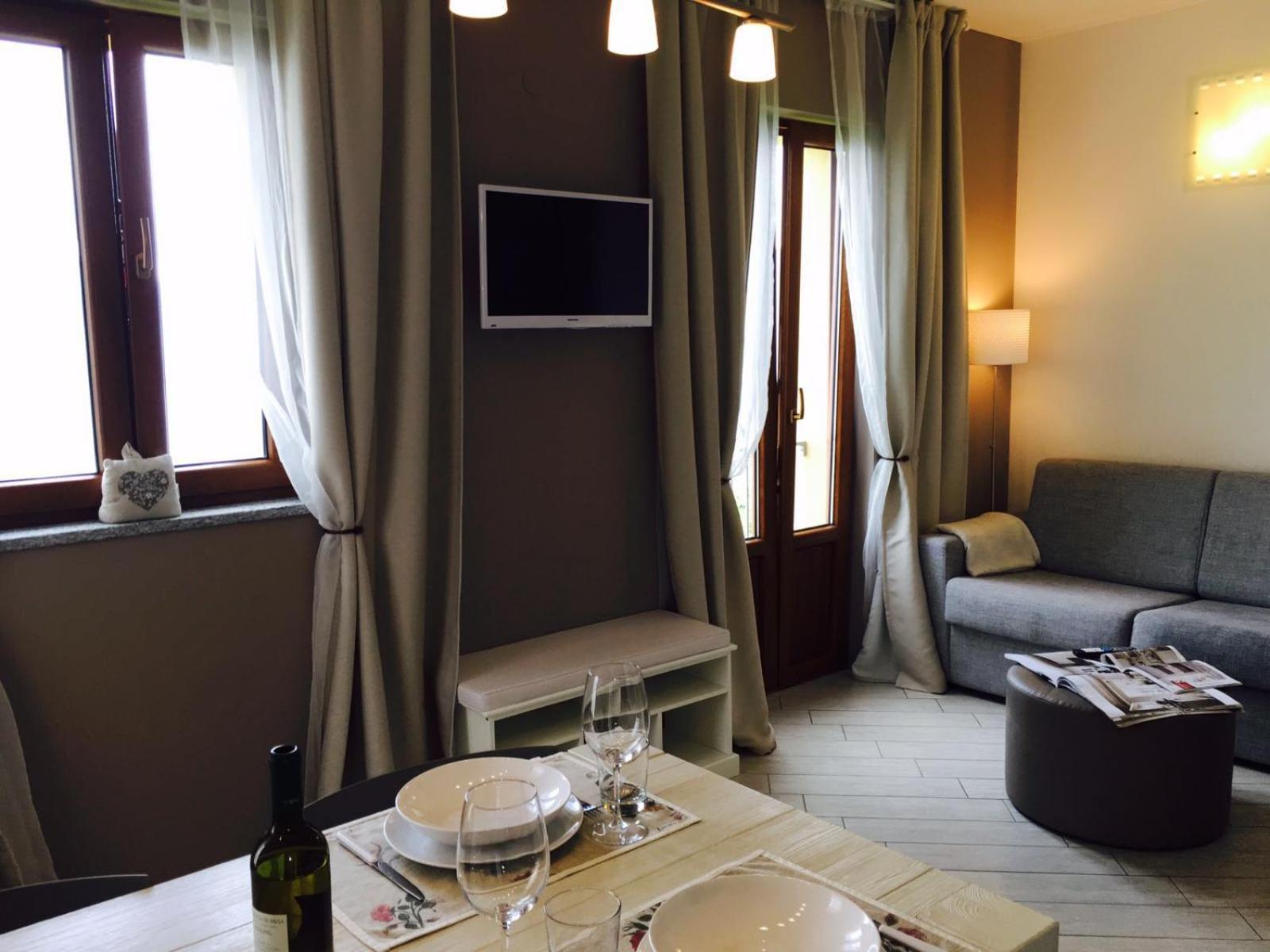 Residenza Le Camelie Apartment ออกเจบบิโอ ภายนอก รูปภาพ